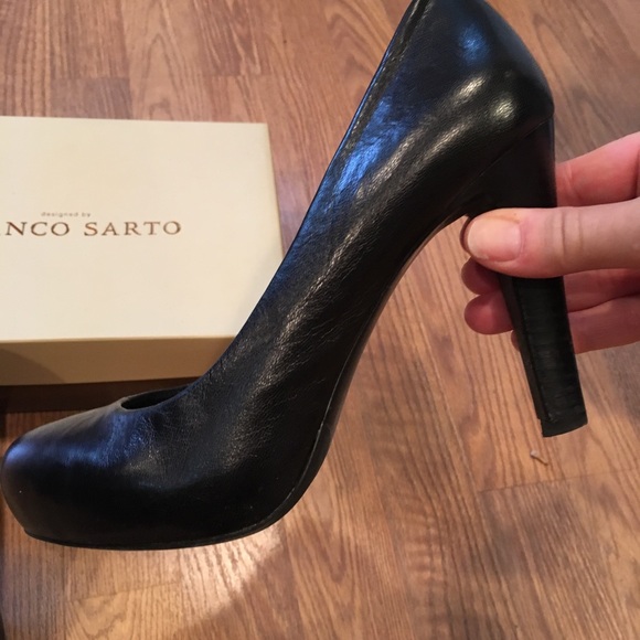 Franco Sarto black pumps size 9 - Picture 6 of 8